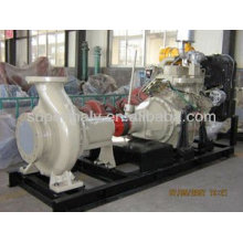 High pressure water pump powered by diesel